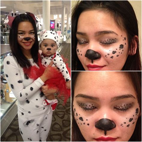 Dalmatian Dog Makeup