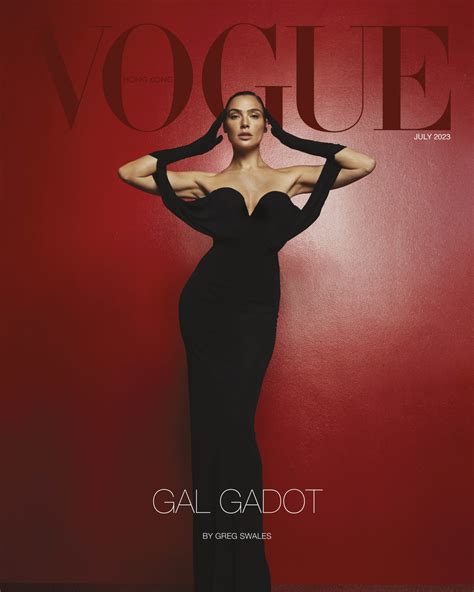 Gal Gadot Stars On Vogue Hong Kongs July Issue
