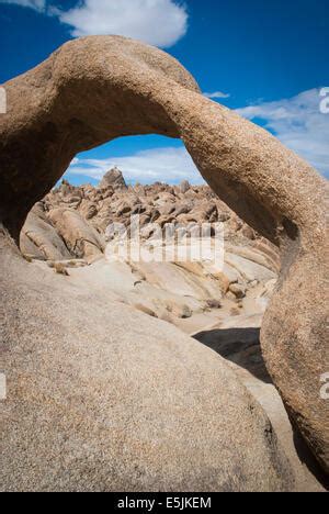 mobius arch, alabama hills, sierra nevada, california, usa Stock Photo