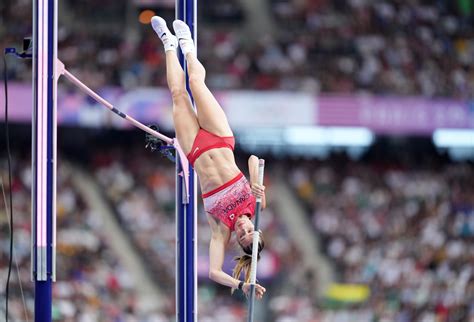 Canada's Alysha Newman wins bronze in pole vault at Paris Olympics