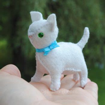 Sew Your Own Felt Kittens With The Felt Cat Sewing Pattern by DelilahIris