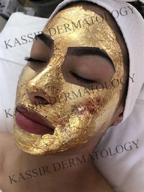 "Gold Leaf" Facial | Kassir Dermatology, Cosmetic Dermatologist in ...