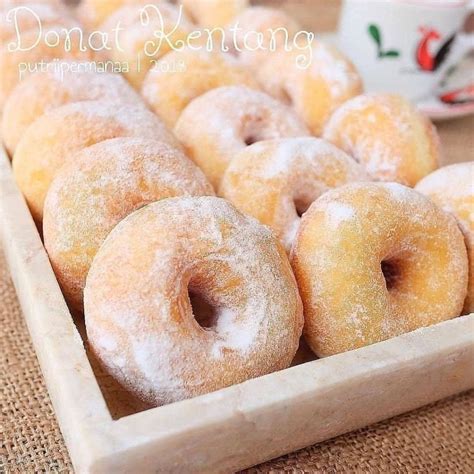 vidio masak resep donat kentang empuk  mengembang sempurna vidio