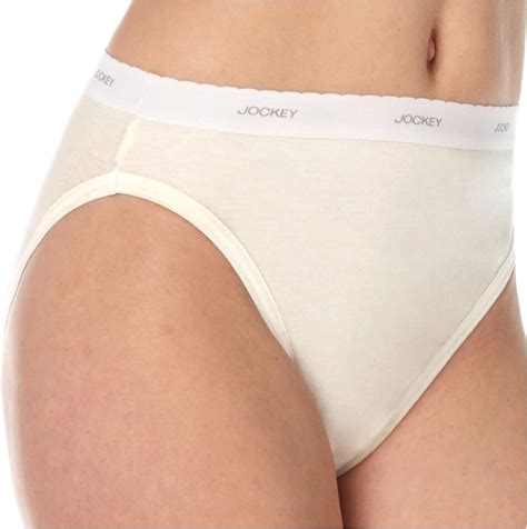 10 Plus White Женское Нижнее Белье Jockey Классического Французского ...