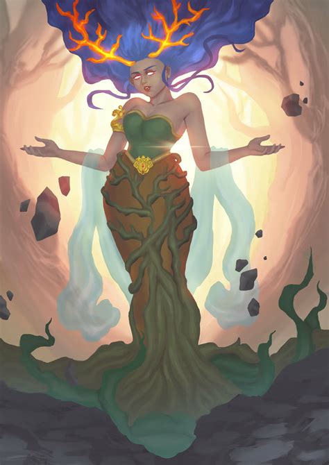 Goddess Of The Elements