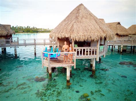 34 Drone Photos of Overwater Bungalows In Tahiti | Overwater bungalows