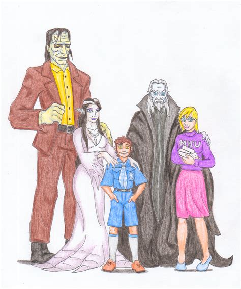 The Munsters by GavinoElDiabloGuapo on DeviantArt