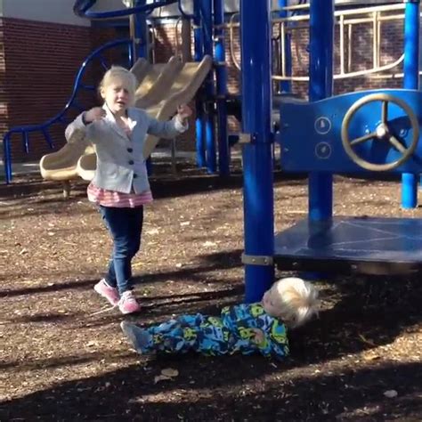 big sister accidentally kicks brother  head jukin licensing