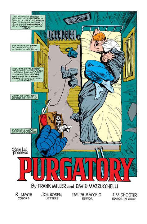 Comic Daredevil Born Again