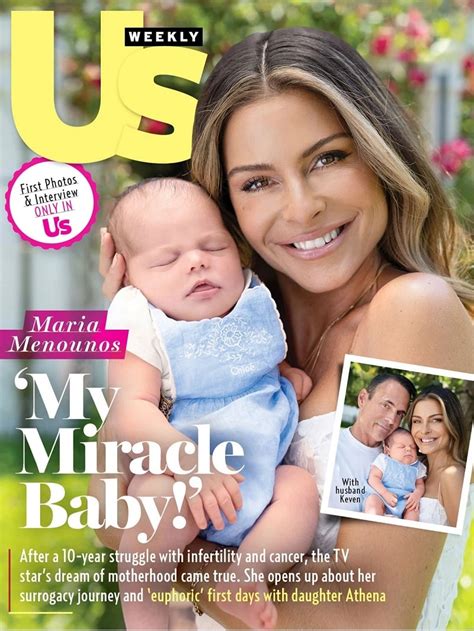 Maria Menounos Welcomes Baby Athena After Infertility Struggles - GreekReporter.com