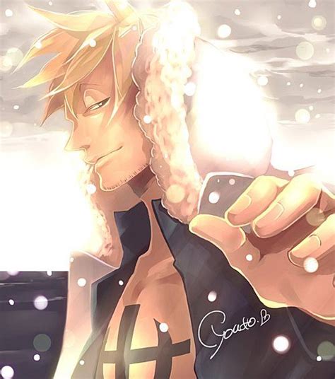 One Piece | Marco | Piecings, One piece anime, Anime king