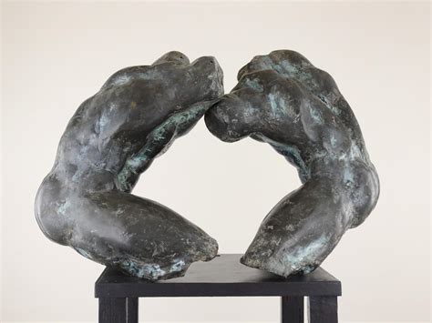 Yann Guillon - Wrestlers IV by Yann Guillon - Large-scale outdoor