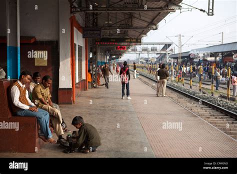 Dhanbad railway station, Jharia, Dhanbad, Jharkhand, India Stock Photo ...