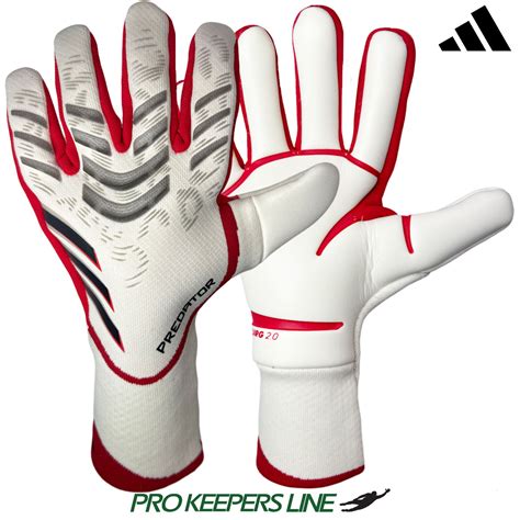 ADIDAS PREDATOR GL PRO WHITE/PURE RUBY/BLACK | 6.5 | JM8335-6.5