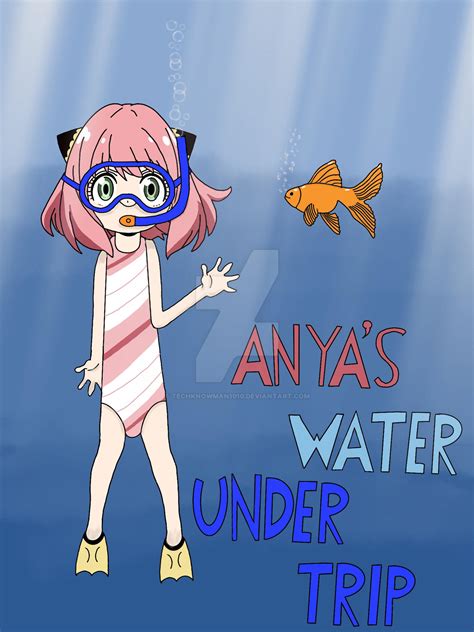 Anya Forger Snorkeling by techknowman1010 on DeviantArt
