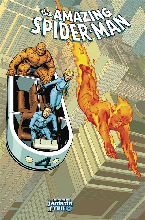 Amazing Spider-Man #4 Sprouse Return of Fantastic Four Variant (2018