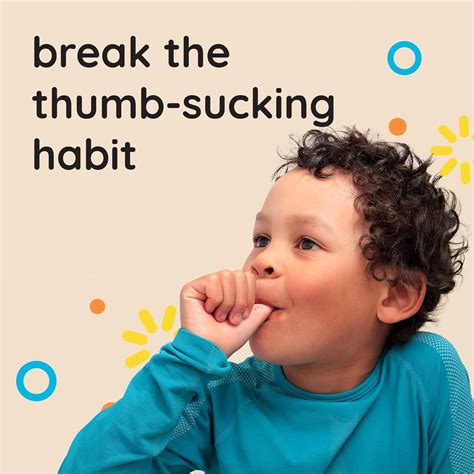 2 Pack Thumb Guard for Kids | Stop Thumb Sucking | Small Finger Sucking