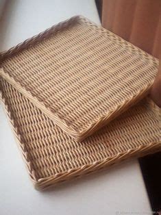 Поднос плетеный – заказать на Ярмарке Мастеров – KHSUKRU | Корзины ...