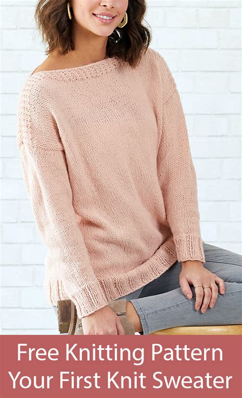24+ Easy Sweater Patterns To Knit - CyvaRisako