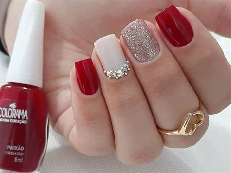 Unhas Curtas Decoradas Vermelhas - Unhas Curtas Decoradas 2025: Tendências e Passo a Passo