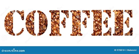 Coffee Letters Picture. Image: 978818