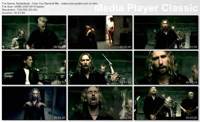 Vdeo Clipe HD: Video Clip - Nickelback - How You Remind Me