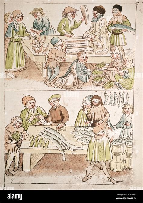 Bildende Kunst, Mittelalter, Miniatur, Konzil von Konstanz, 1414-1418