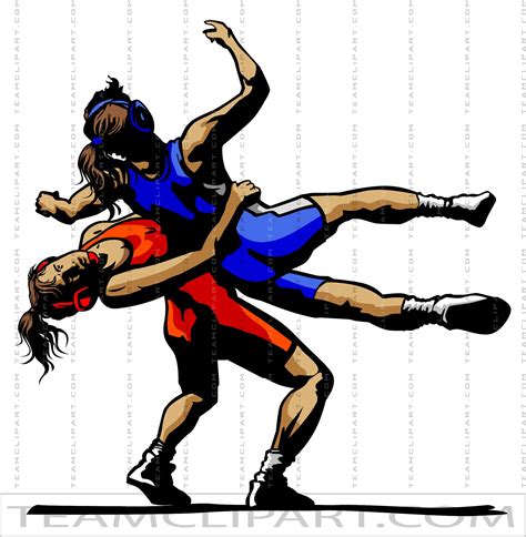 wrestling clipart easy #5894535 | Clipart Library