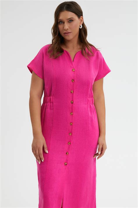 Льняное платье Le monique 701455003 цены в Москве, купить одежду ...