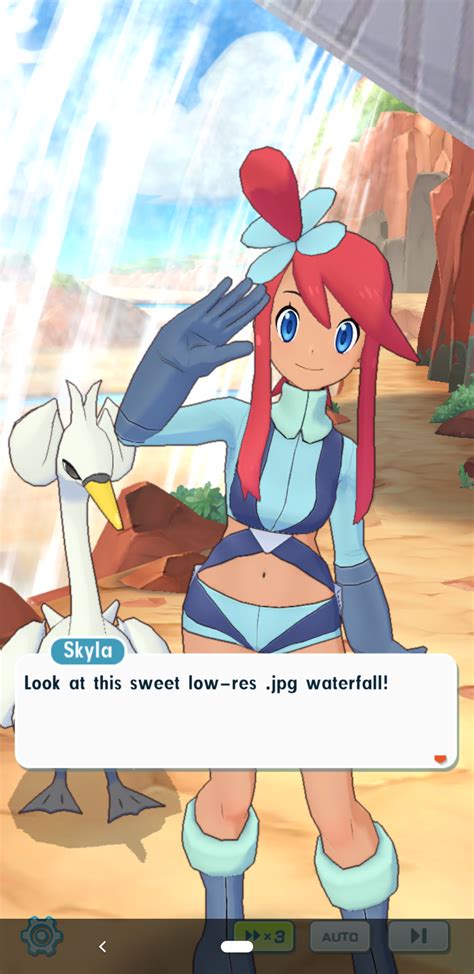 Very interesting, Skyla : r/PokemonMasters