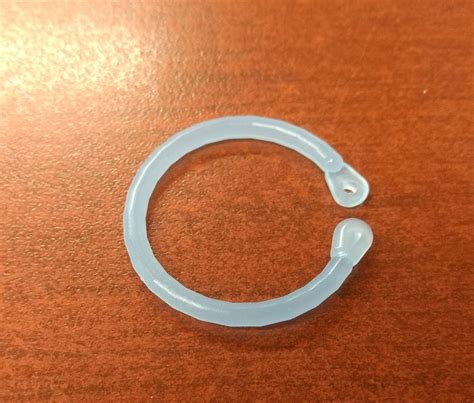 plastic binding rings   pcspkg gvdirect