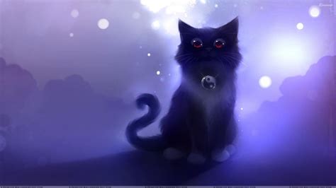 Black Cat Cartoon Wallpapers - Top Free Black Cat Cartoon Backgrounds ...