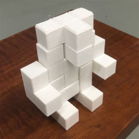 3D Printed Soma Cube by meteoGRID | Pinshape