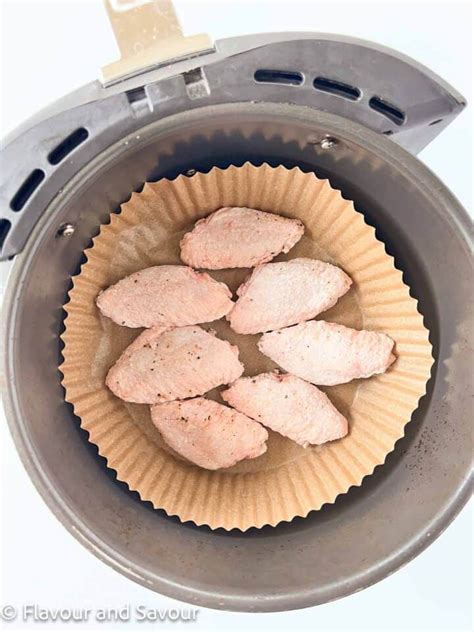 Air Fryer Thai Peanut Chicken Wings - Flavour and Savour