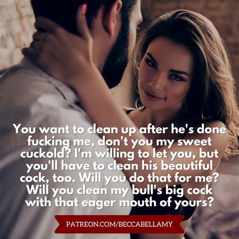 You Can Clean Up, Cuckold, But You Have to Clean Both of Us : r