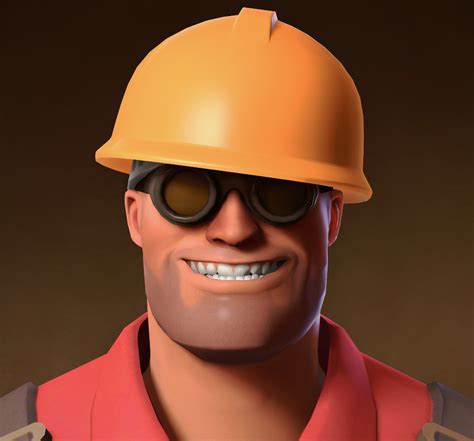 Smiling Engineer TF2 Blank Template - Imgflip