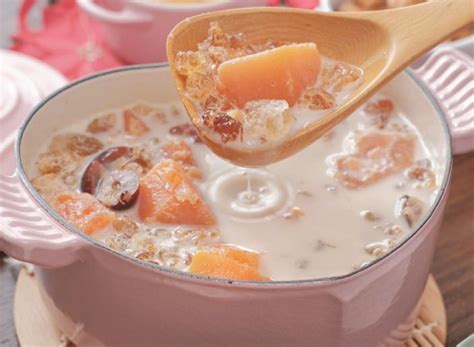 papaya milk  peach gum le creuset malaysia