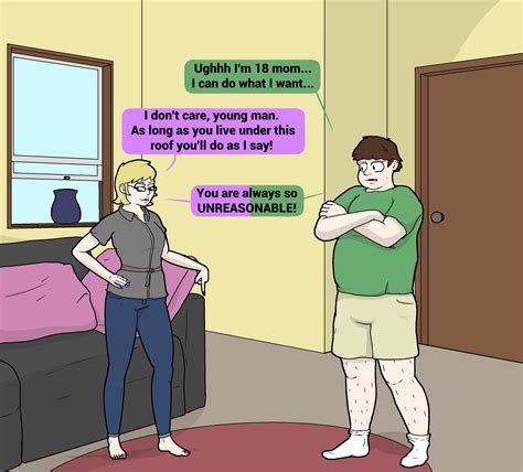 Mother And Son Life Swap 1/2 by mooo12 on DeviantArt