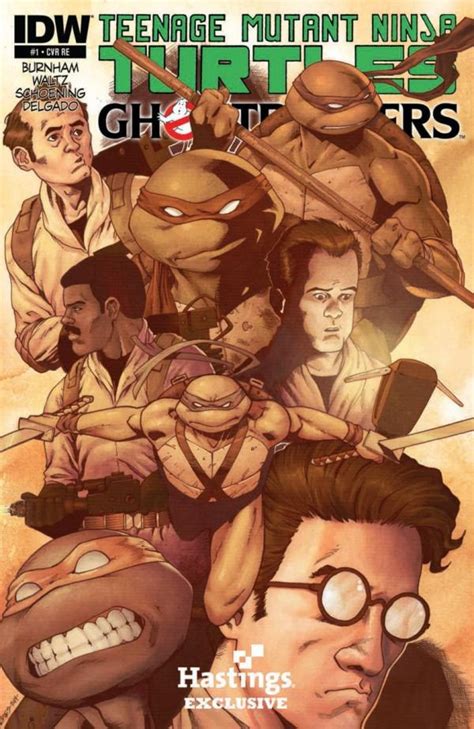 Teenage Mutant Ninja Turtles / Ghostbusters [Hastings #1 (2014) Prices ...