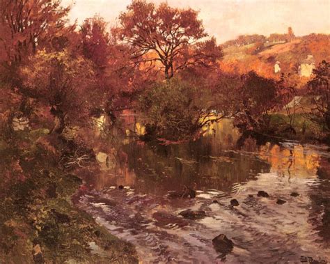 Thaulow Frits Golden Autumn Brittany (картина) — Фриц Таулов