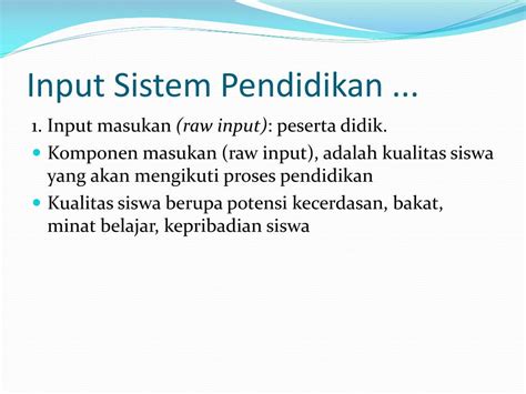 PPT - Komponen-Komponen Pendidikan PowerPoint Presentation, free ...