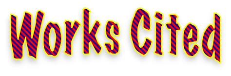 works cited works cited  works cite