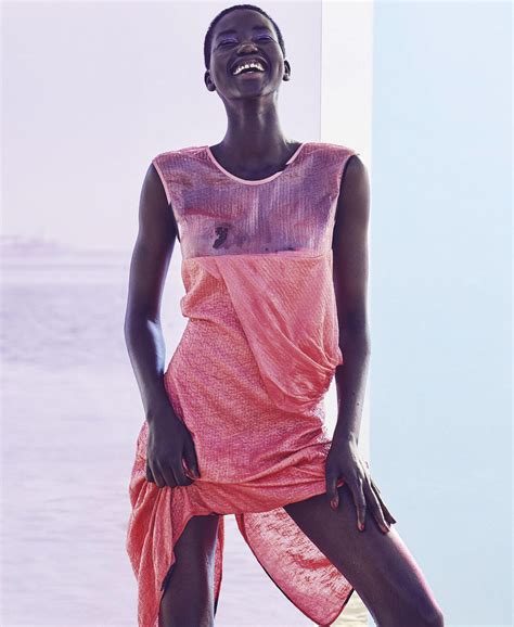 Adut Akech in Vogue Australia March 2018 by Nicole Bentley