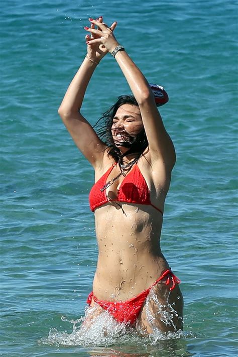 Hailee Lautenbach Sexy Red Bikini - Hot Celebs Home