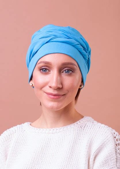 Модель Чалма 4901-о-lbl, головной убор после химиотерапии - EKZOPROTEZ.RU