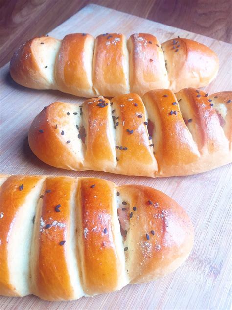 cara membuat roti tawar isi sosis