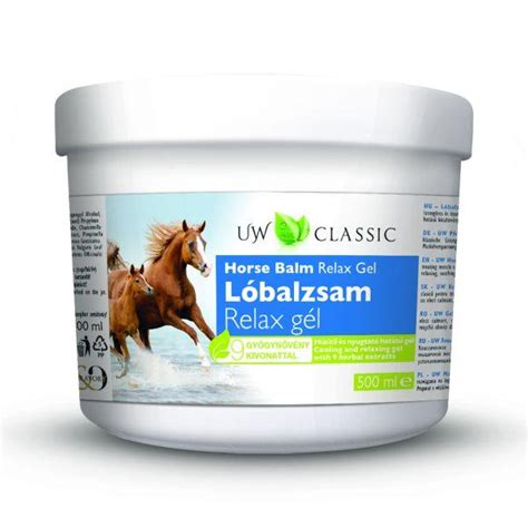 Кінська мазь UW Relax Gel + 9 Herb 500 мл: продажа, цена в Львове ...