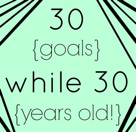 simple kind  life  goals   years