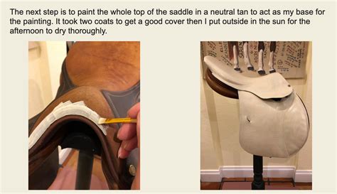 What to do with that old saddle - Paint it! - EQUINE Ink