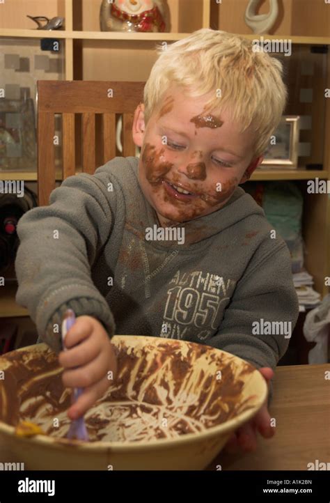Kids.Children. Family. Sweets. Chocolate. Boy. Toddler Stock Photo - Alamy